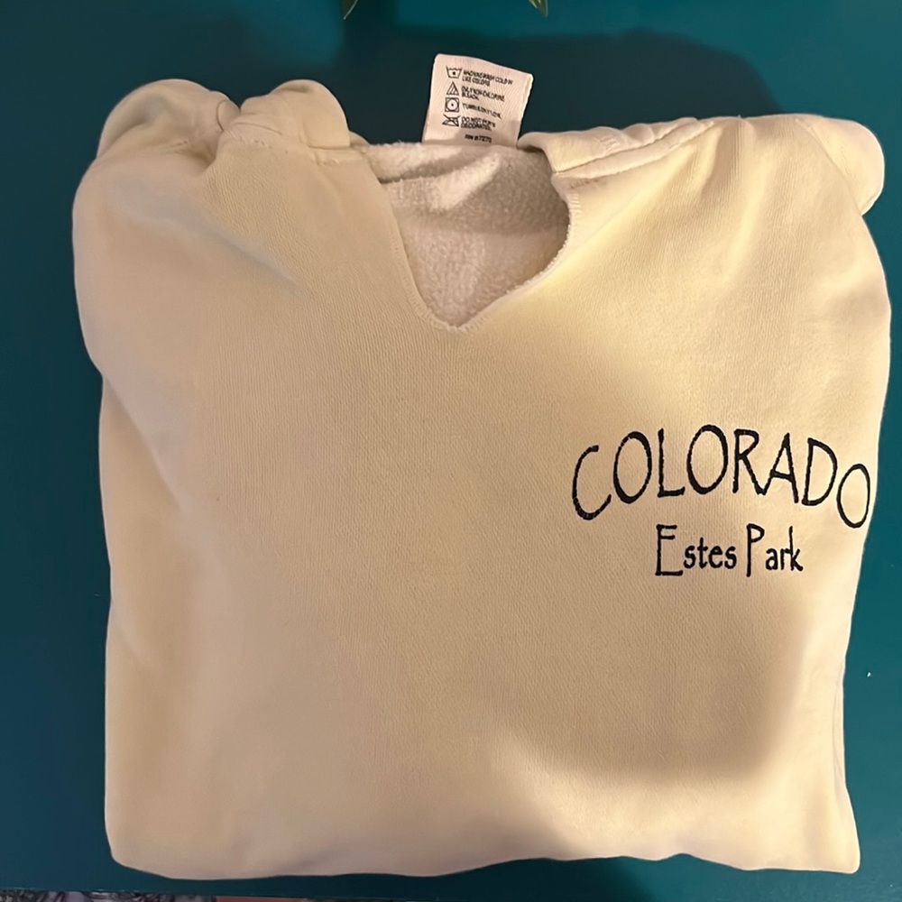 Comfort Colors V-neck pullover size L